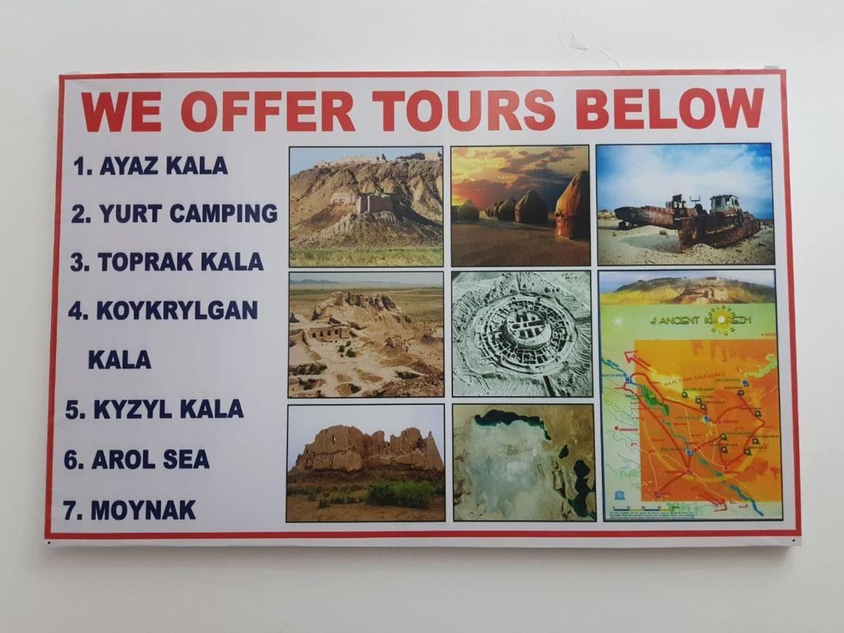 Muso To'Ra Hostel Khiva Ngoại thất bức ảnh